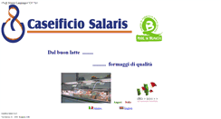 Desktop Screenshot of caseificiosalaris.it